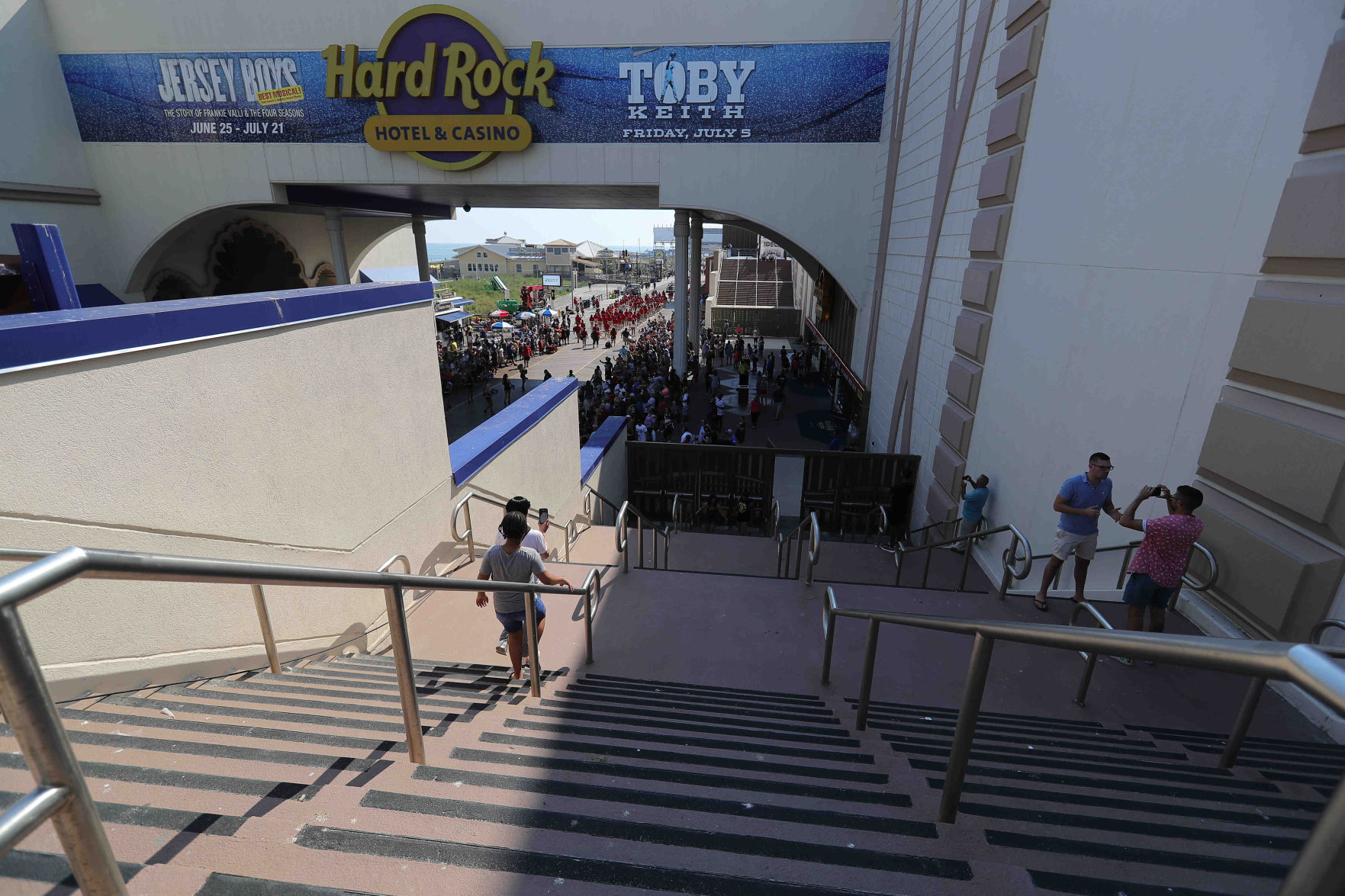 Hard Rock celebrated its one-year anniversary with Boardwalk parade